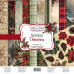 Набір двостороннього паперу для скрапбукінгу Nostalgic Christmas 20 см х 20 см 10 аркушів, Фабрика Декору