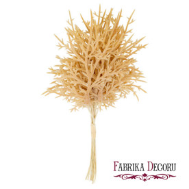 Набір гілочок аспарагуса колір світло-оранжевий, 10шт, Фабрика Декору