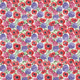 Лист двусторонней бумаги для скрапбукинга Summer mood #51-04 30,5х30,5 см, Фабрика Декора