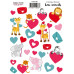 Набір наклейок (стікерів) 23 шт Love animals #088, Фабрика Декору