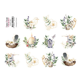 Набір наклейок (стікерів) для журналінга # 1-042, Фабрика Декору