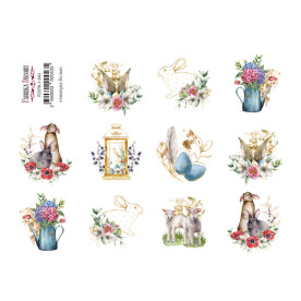 Набір наклейок (стікерів) для журналінга # 1-043, Фабрика Декору