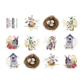 Набор наклеек (стикеров) для журналинга #1-044, Фабрика Декора