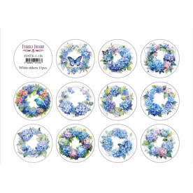 Набір наклейок (стікерів) для журналінга # 1-136, Фабрика Декору