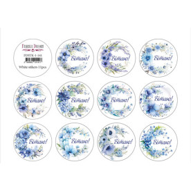 Набір наклейок (стікерів) для журналінга # 1-141 Вітаю, Фабрика Декору