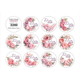 Набір наклейок (стікерів) для журналінга # 1-145 Для тебе, Фабрика Декору