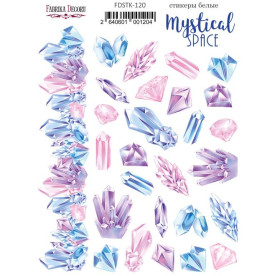 Набір наклейок (стікерів) 27 шт Mystical space #120, Фабрика Декору