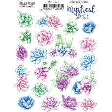 Набор наклеек (стикеров) 20 шт Mystical space #121, Фабрика Декора