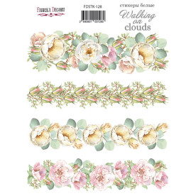 Набір наклейок (стікерів) 4 шт Walking on clouds # 128