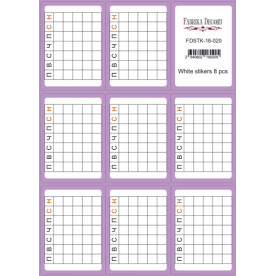 Набор наклеек для планеров #18-020, Фабрика Декора