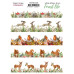 Набір наклейок (стікерів) 8шт Forest life #258, Фабрика Декору