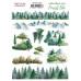 Набір наклейок (стікерів) 9шт Forest life #260, Фабрика Декору