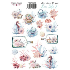 Набір наклейок (стікерів) Sea life #295, Фабрика Декору