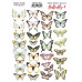 Набор наклеек (стикеров) 32шт Butterfly #302, Фабрика Декора