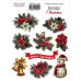 Набор наклеек (стикеров) Nostalgic Christmas #402, Фабрика Декора