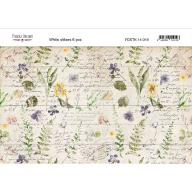 Набір наклейок для планерів #14-019 Весняні нотатки, Фабрика Декору