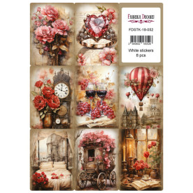 Набір наклейок для планерів #18-052, Фабрика Декору