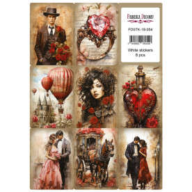 Набор наклеек для планеров #18-054, Фабрика Декора