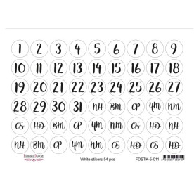 Набір наклейок для планерів #5-011, Фабрика Декору