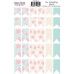 Набор наклеек для планеров #89, розовый , Фабрика Декора