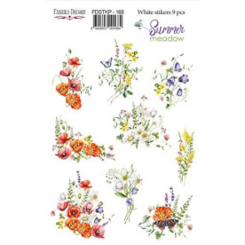 Набір наклейок для планерів Summer Meadow, #168 Фабрика Декору