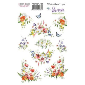 Набір наклейок для планерів Summer Meadow, #169 Фабрика Декору