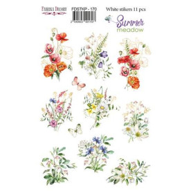 Набір наклейок для планерів Summer Meadow, #170 Фабрика Декору