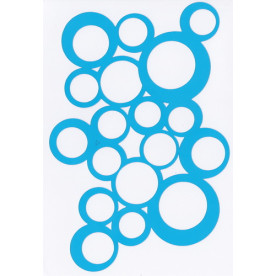 Маска, Кільця # 004, 15x20 см, Фабрика Декору