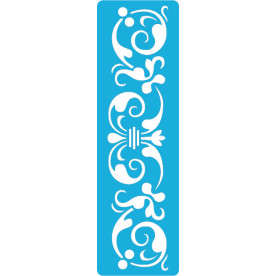 Трафарет многоразовый 6x20см Бордюр классика 3 #139-3, Фабрика Декора