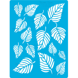 Трафарет багаторазовий 15x20см Осінній вальс # 181, Фабрика Декору