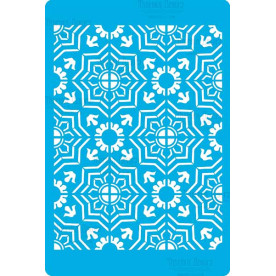 Трафарет багаторазовий 15x20см Візантичний фоновий стиль #320, Фабрика Декору