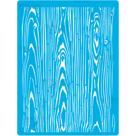 Трафарет многоразовый 15x20см Текстура дерева #336, Фабрика Декора