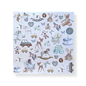 Набор наклеек It's a Boy, 30x30 см, First Edition