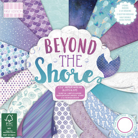 Набор скрапбумаги Beyond the shore, 16 листов, 15х15 см, First Edition
