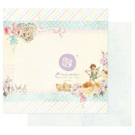 Лист двостороннього скраппаперу, Magic Love, Fill My, 30х30 см, Prima