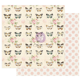 Лист двусторонней скрапбумаги, My Sweet, Captured, 30х30 см, Prima