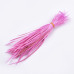 Набор окрашенных гусиных перьев, 5 шт, жемчужный розовый, от 150 до 265 мм, толщина  4 мм