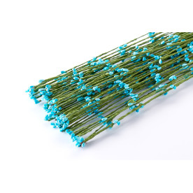 Ива декоративная, голубой, 1 веточка, 65см