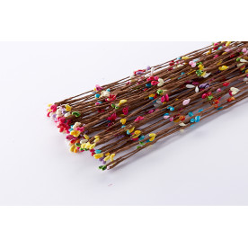 Ива декоративная, разноцветный, 1 веточка, 65см