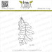 Штамп, Большой дубовый лист, 5,6х3см, Lesia Zgharda