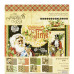 Набір скраппаперу, Cristmas Time, 8 аркушів, 20x20 см, Graphic 45