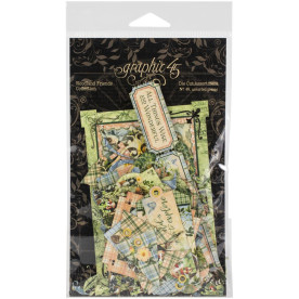 Набор высечек, Woodland Friends, Assortment, 48 шт,  Graphic 45