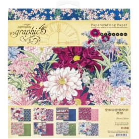 Набор скрапбумаги, Blossom, 20х20 см, Graphic 45
