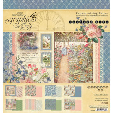 Набір для скрапбукінгу Cottage Life, 20х20 см, 8 аркушів, Graphic 45