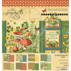 Набір для скрапбукінгу Little Things, 20x20 см, 8 аркушів, Graphic 45