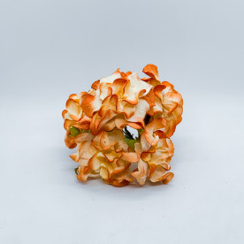 Декоративна квітка гарденії персикового кольору, 6 см., 1 шт.