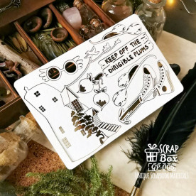 Набор чипбордов, Гарри Поттер, Полумна, 150х100 мм, ScrapBox