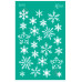 Трафарет многоразовый самоклеющийся, №3019, New Year's magic, Фоновый, 13х20см, Rosa Talent