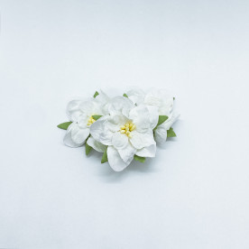 Квітка гарденії кремового кольору, 1 шт, 4 см