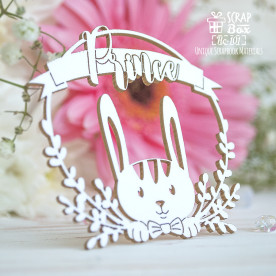 Чипборд рамка с Зайчиком Prince Hc-101 Scrapbox